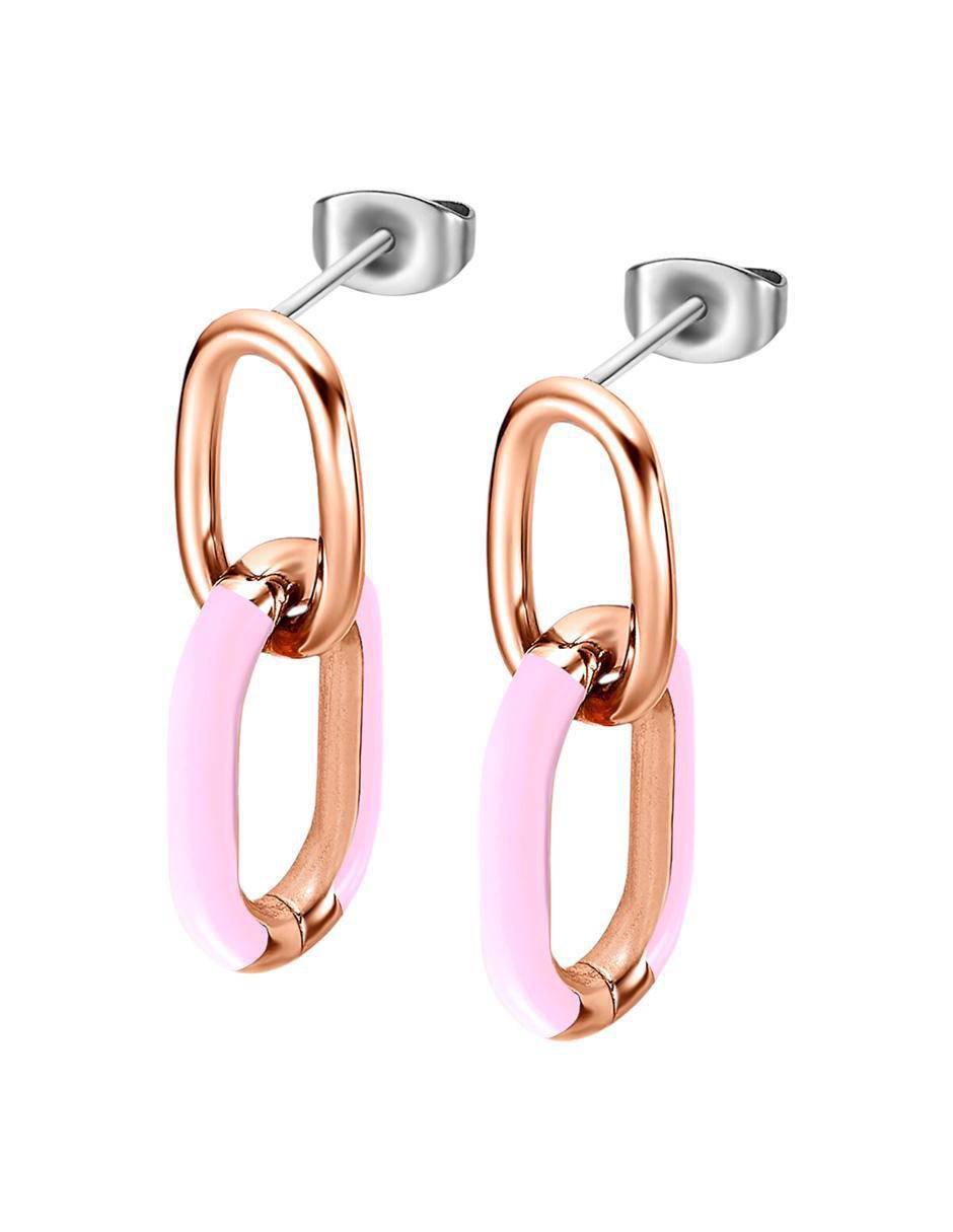 Aretes Tropical Vibes con acabado brillante 2