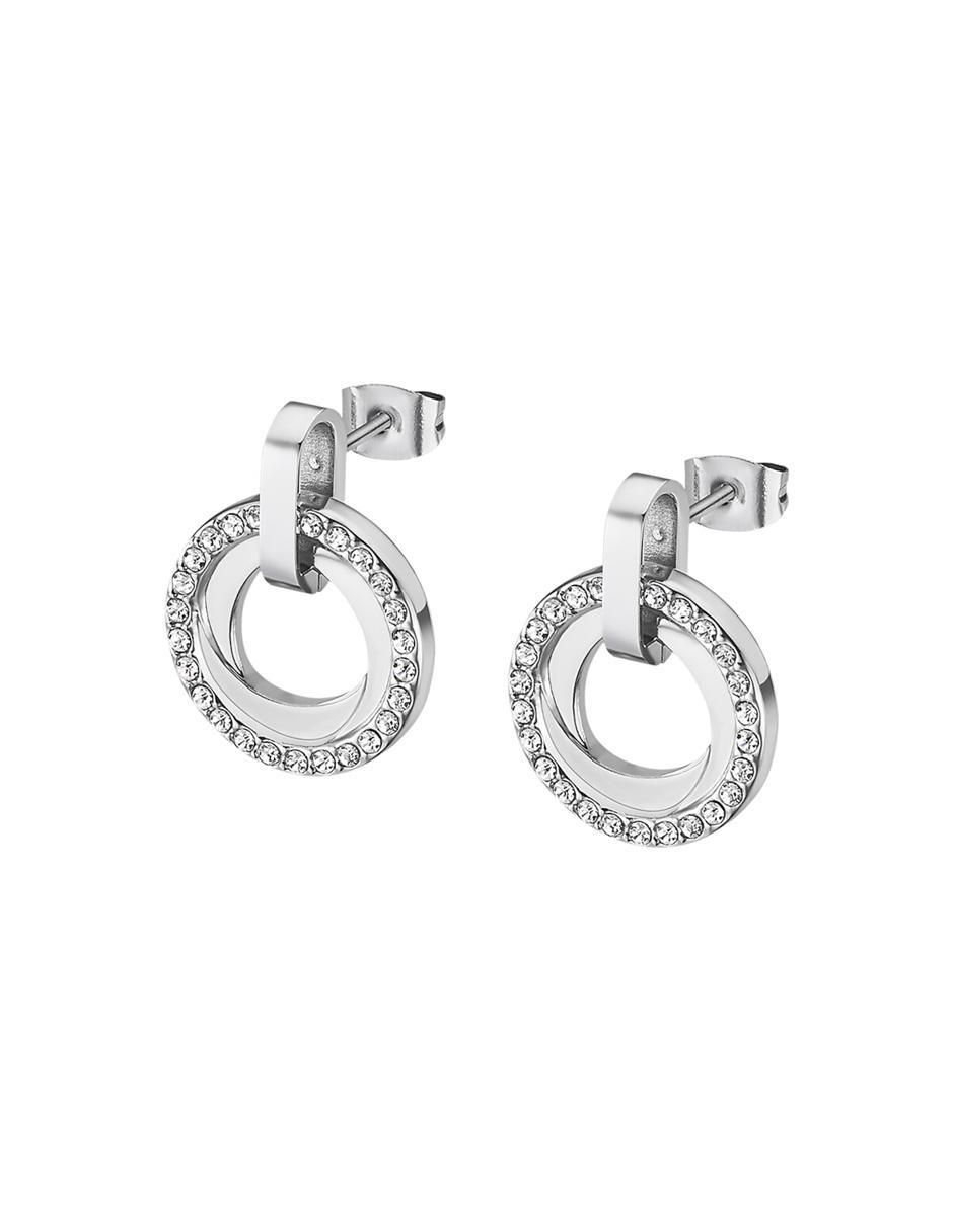 Aretes Bliss Style con acabado brillante 2