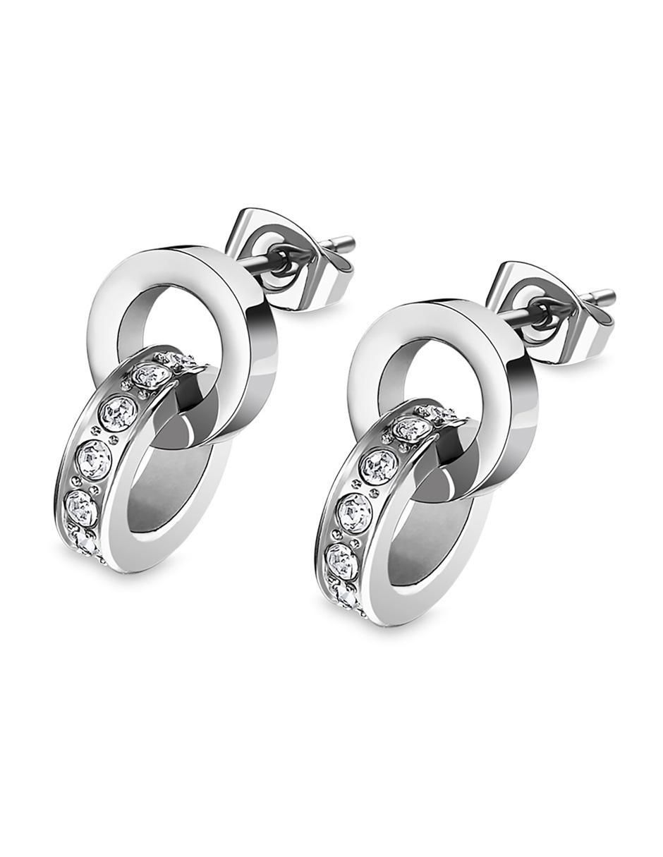 Aretes de universal con acabado brillante 2