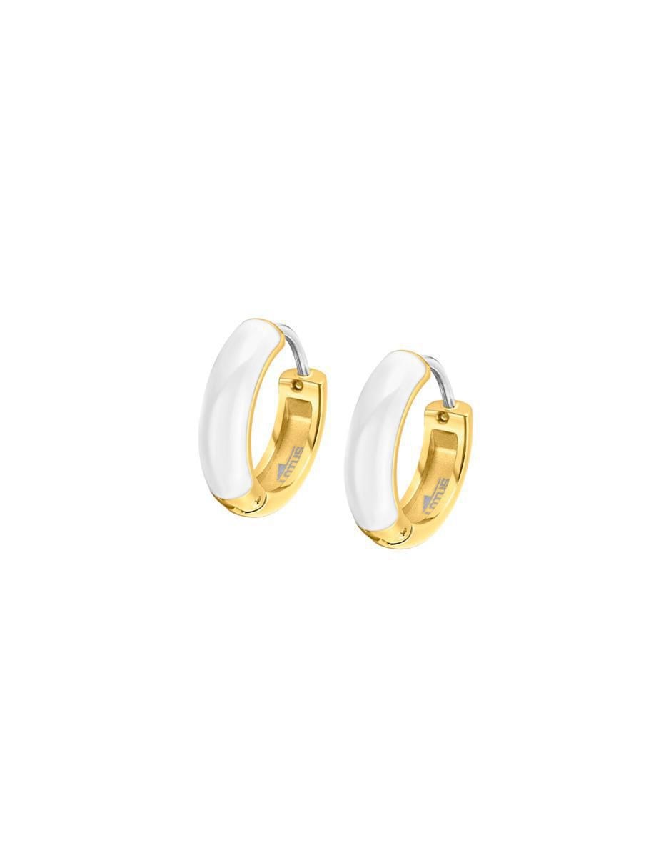 Aretes Tropical Vibes con acabado brillante