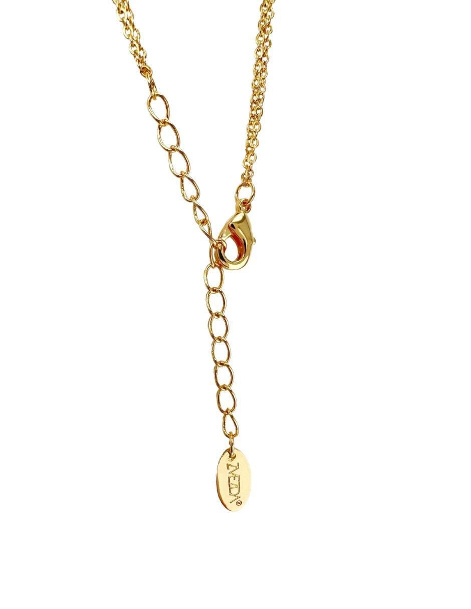 Aretes, collar y pulsera de trébol circonita 9