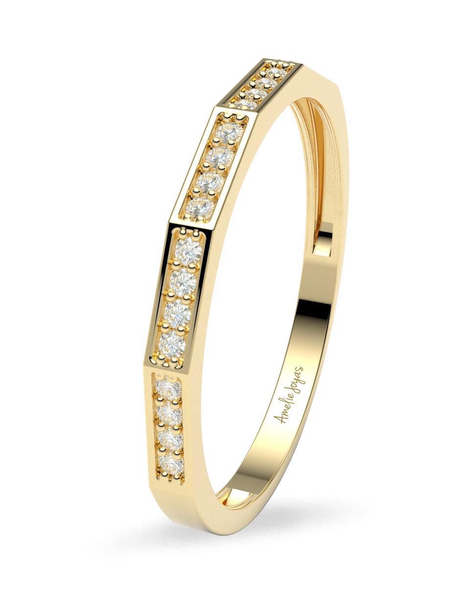 Churumbela "de (si aplica)" redondo amelie joyas sin colección sin temática 14 k "de" oro zirconia