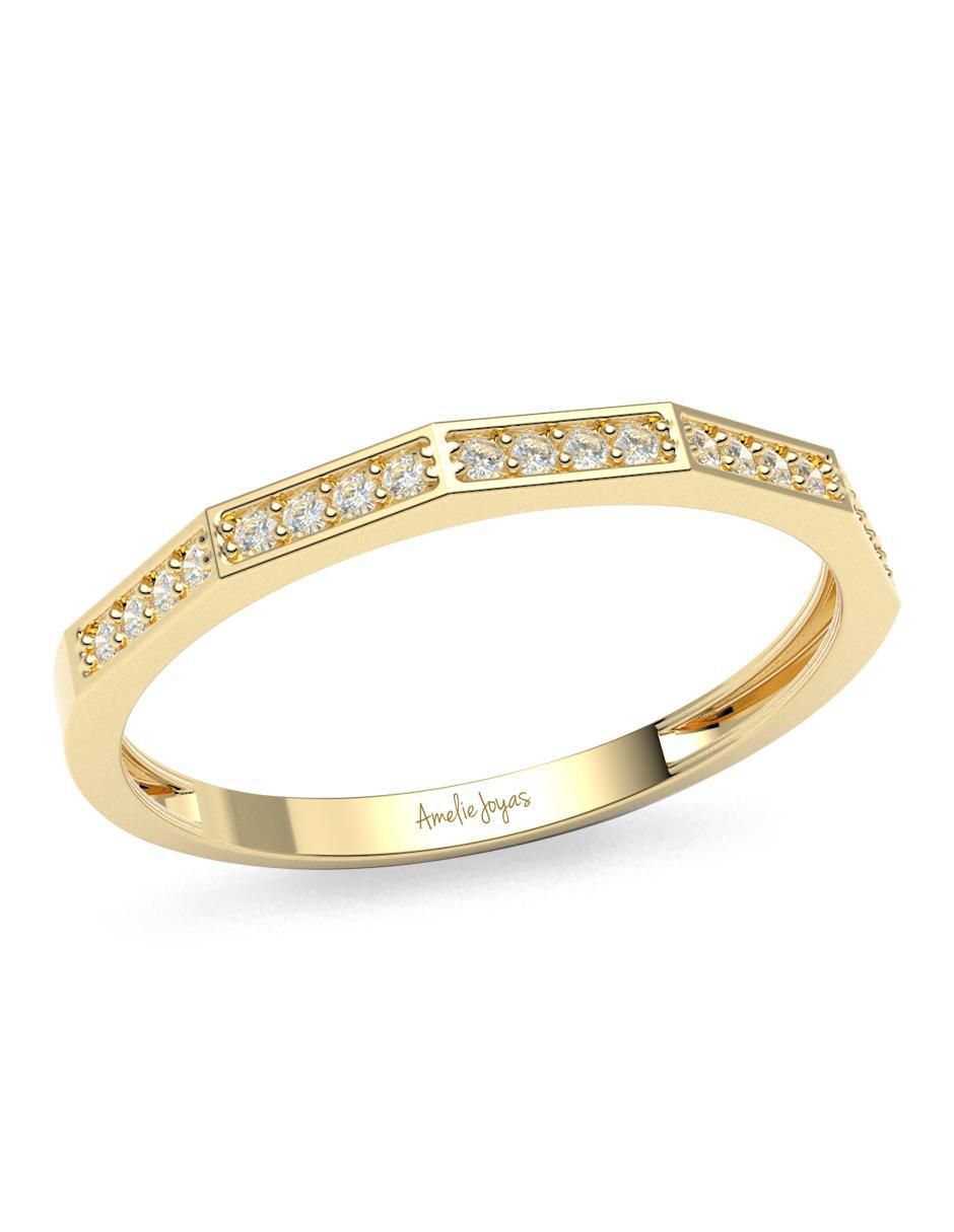 Churumbela "de (si aplica)" redondo amelie joyas sin colección sin temática 14 k "de" oro zirconia