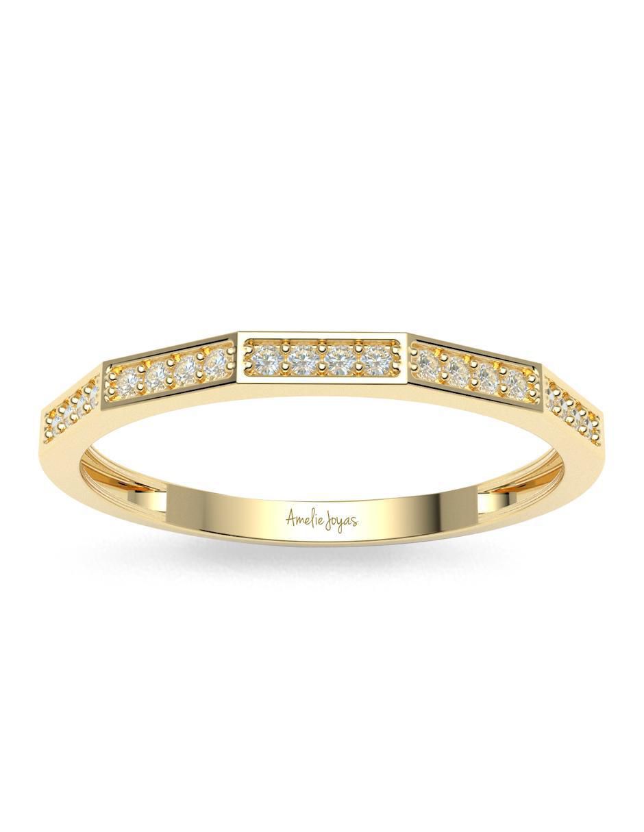 Churumbela "de (si aplica)" redondo amelie joyas sin colección sin temática 14 k "de" oro zirconia