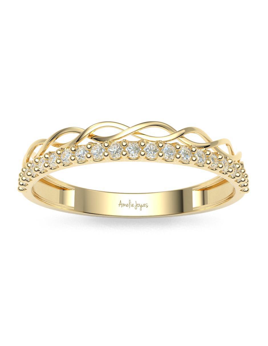 Churumbela "de (si aplica)" redondo amelie joyas sin colección  sin temática 14 k "de" oro zirconia