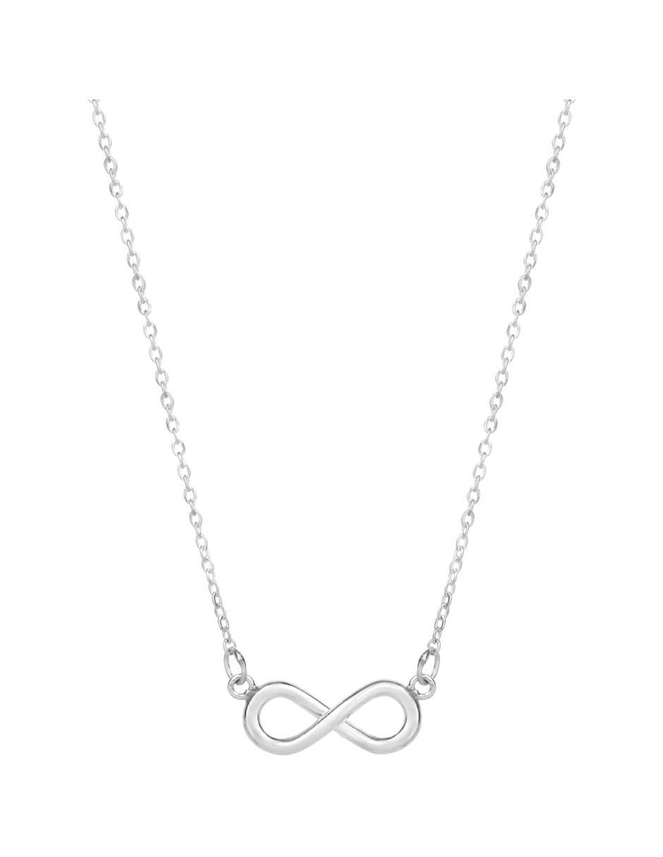 Collar de infinito de plata P 925 Collar de infinito de plata P 925