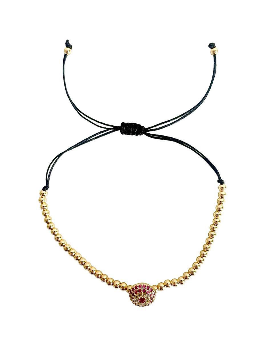 Pulsera con acabado chapa de oro Pulsera con acabado chapa de oro