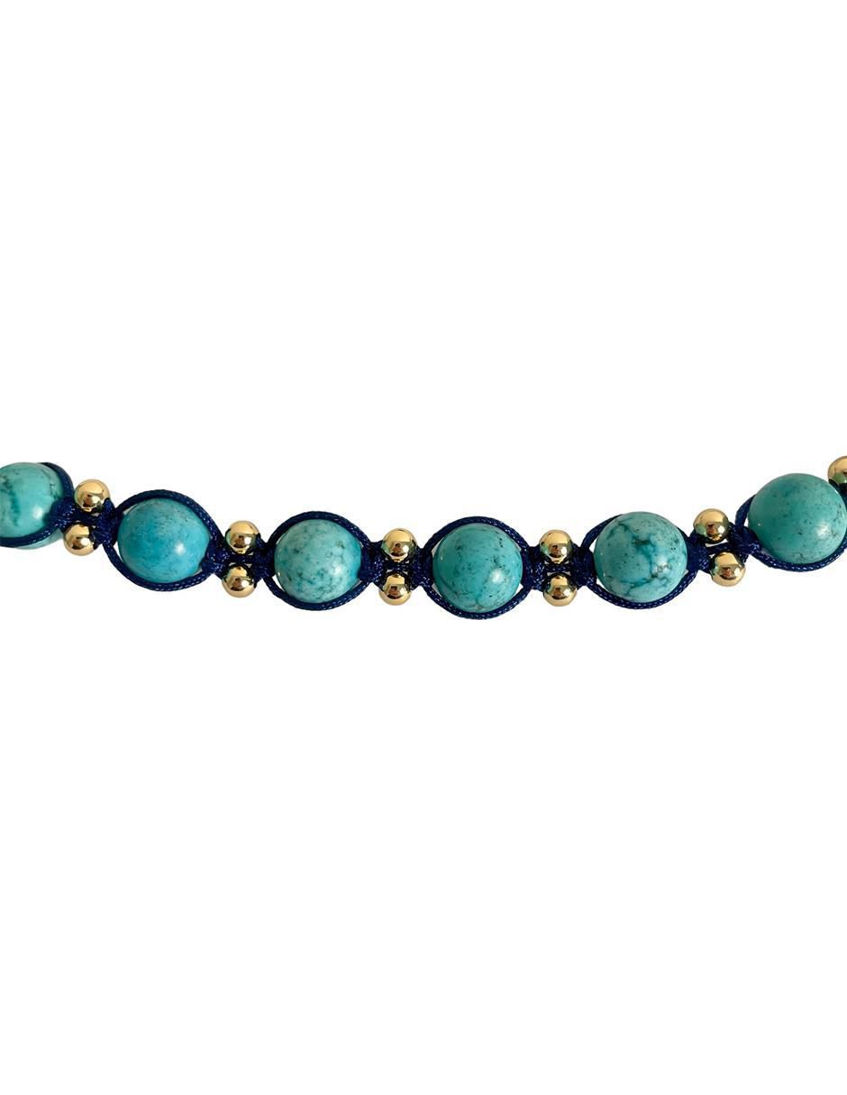 Pulsera con turquesa 3