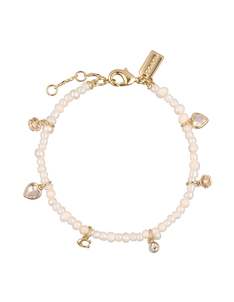 Pulsera con cristal Horse & Carriage With Pearls