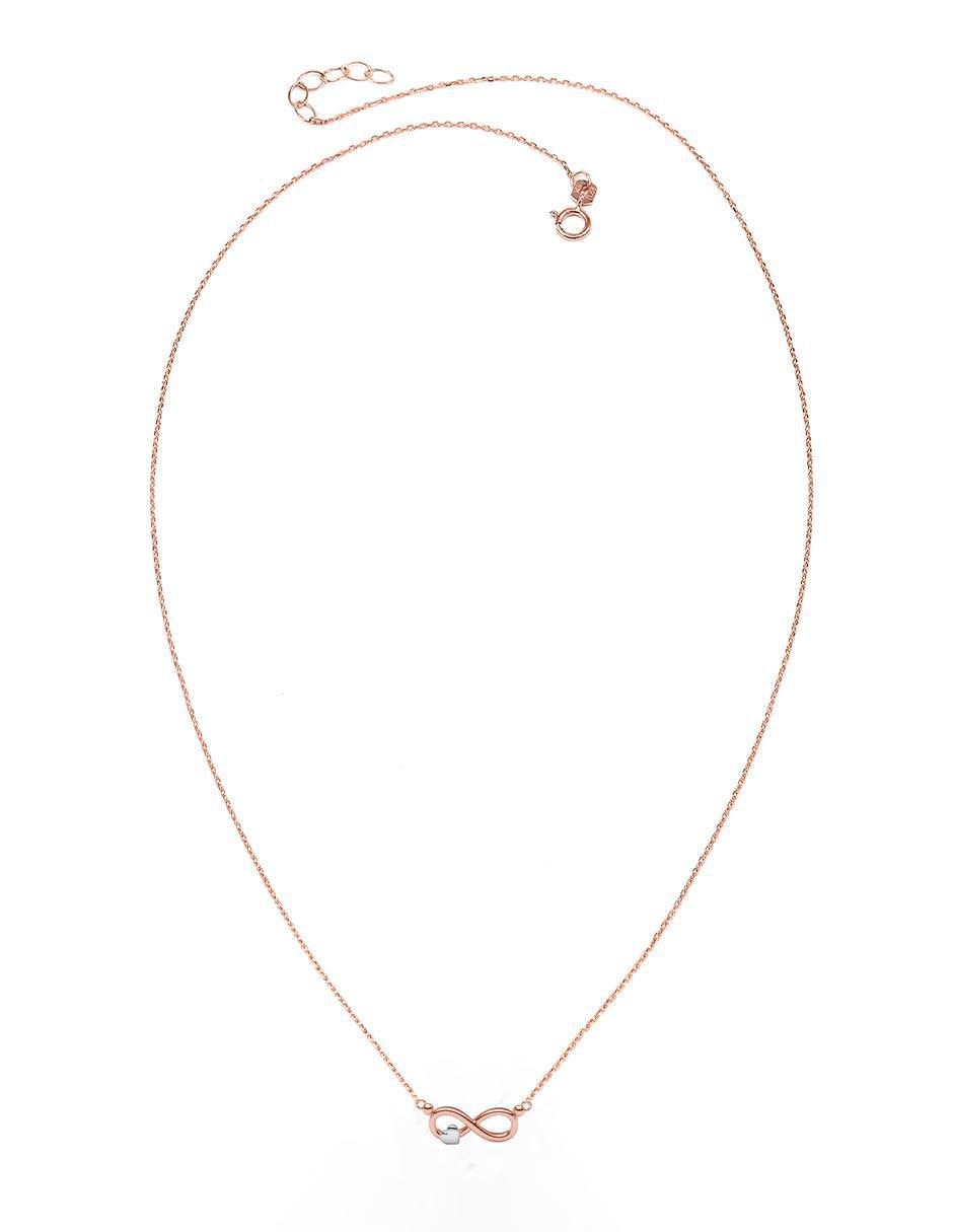 Collar con dije de infinito de oro 10 K 2