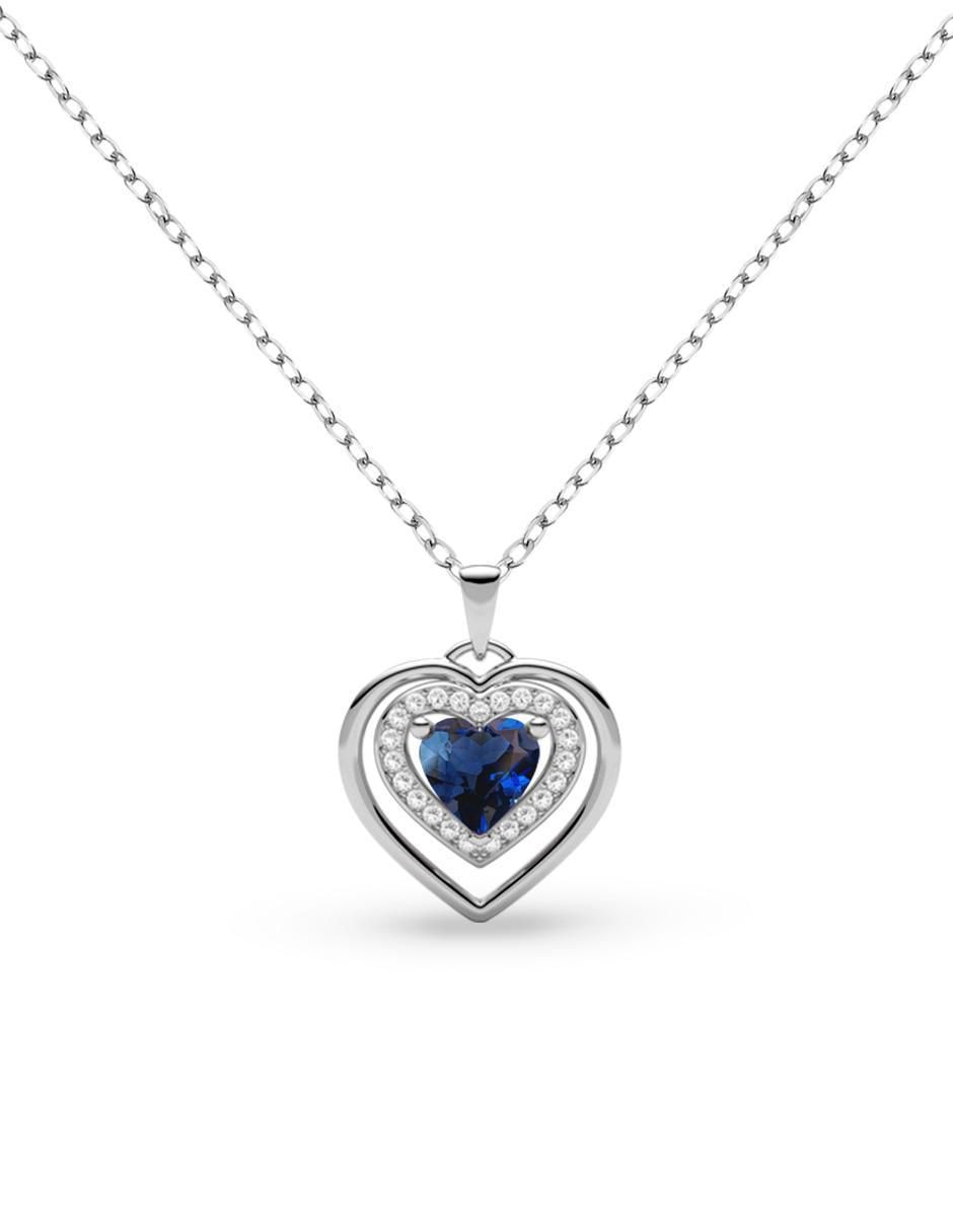 Collar con dije de corazón de oro 14 K Collar con dije de corazón de oro 14 K