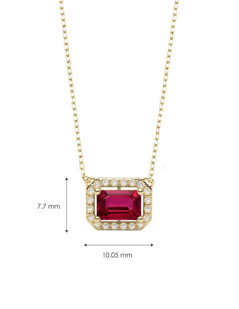 Collar con dije de oro 14 K 4