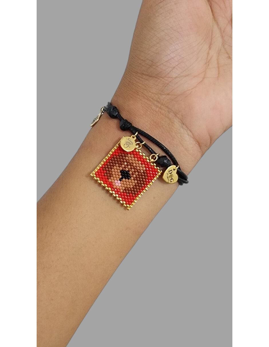Pulsera Koua Itz con acabado brillante