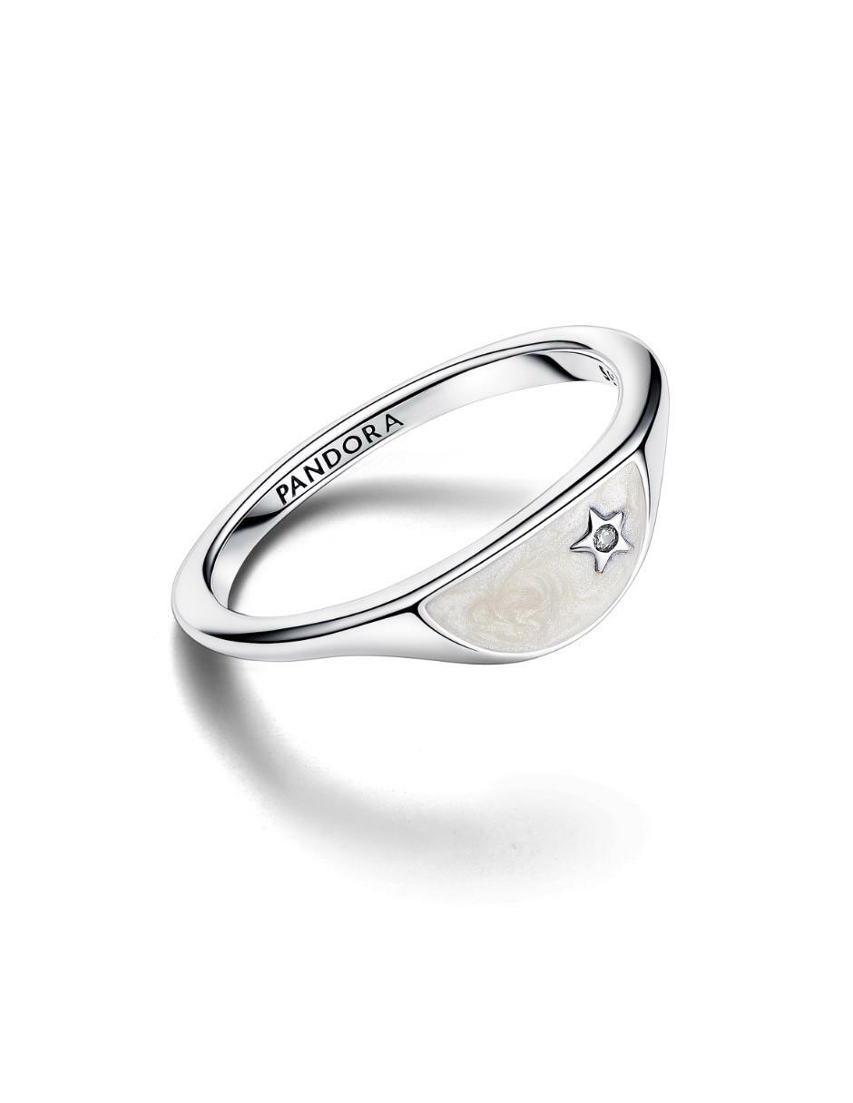 Anillo Me P 925 de plata zirconia cúbica pulido 2
