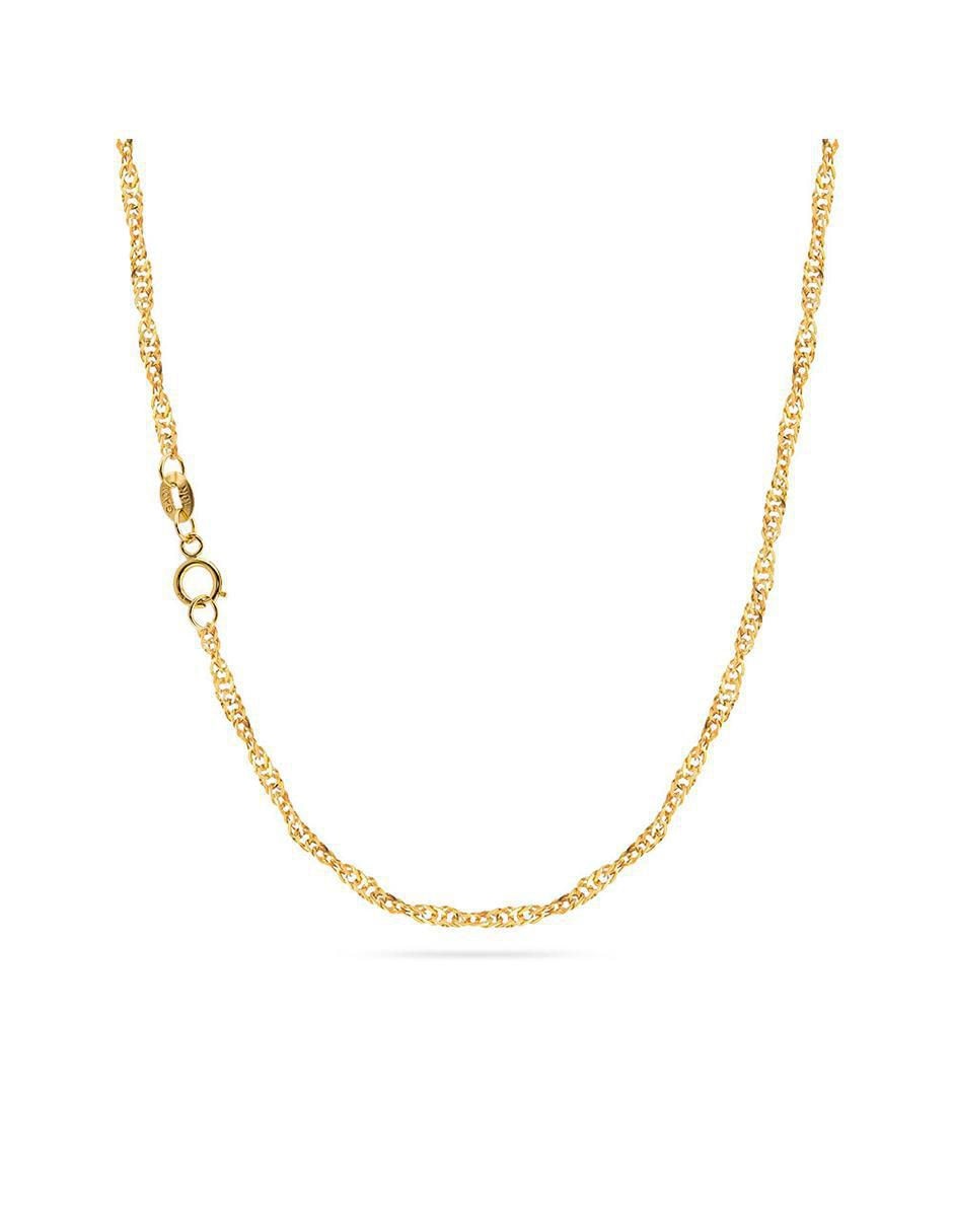 Collar con dije de corazón de oro 10 K 3