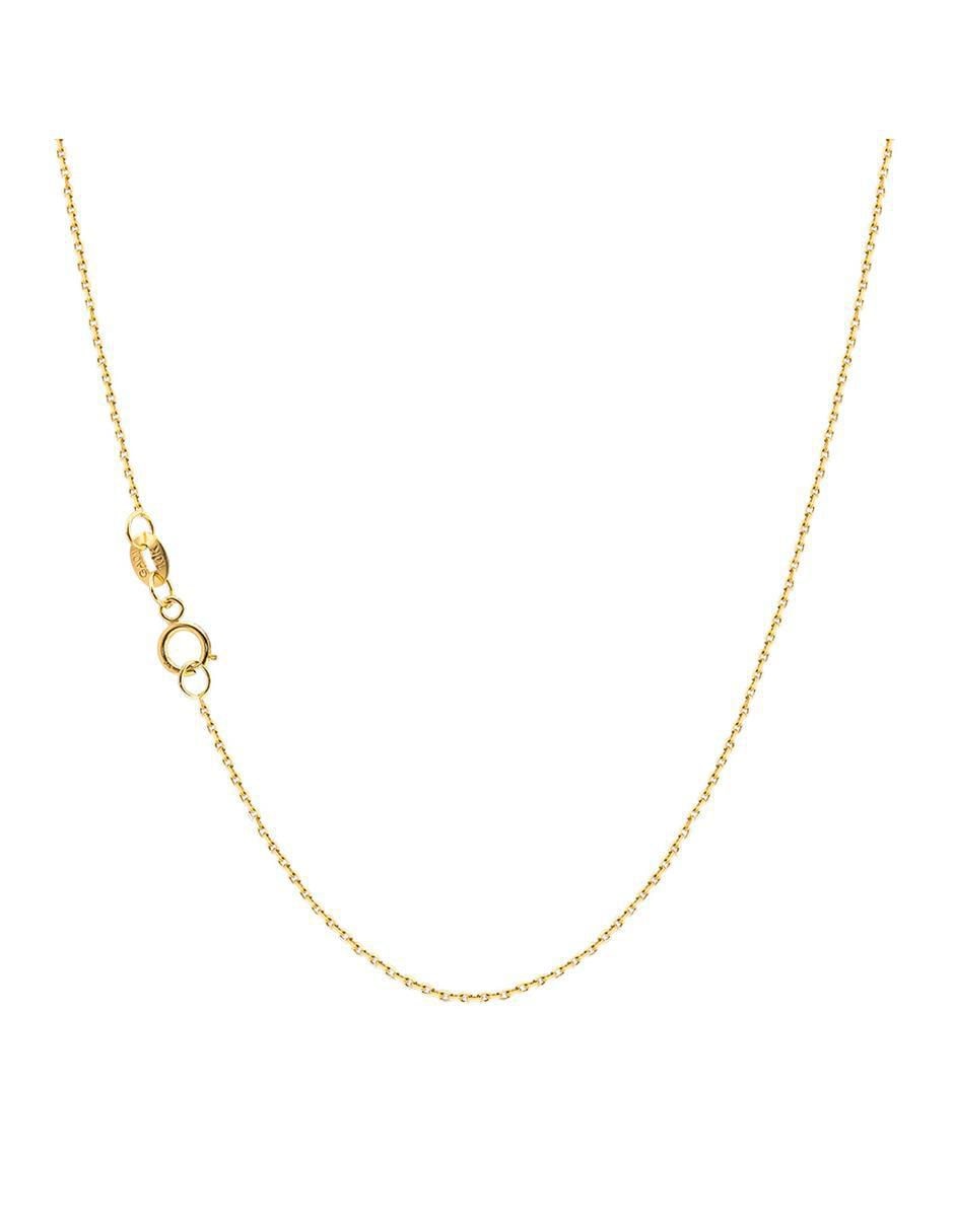 Collar con dije de corazón de oro 10 K 2