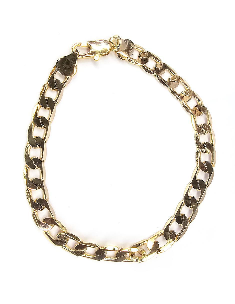 Pulsera de oro laminado Cubano