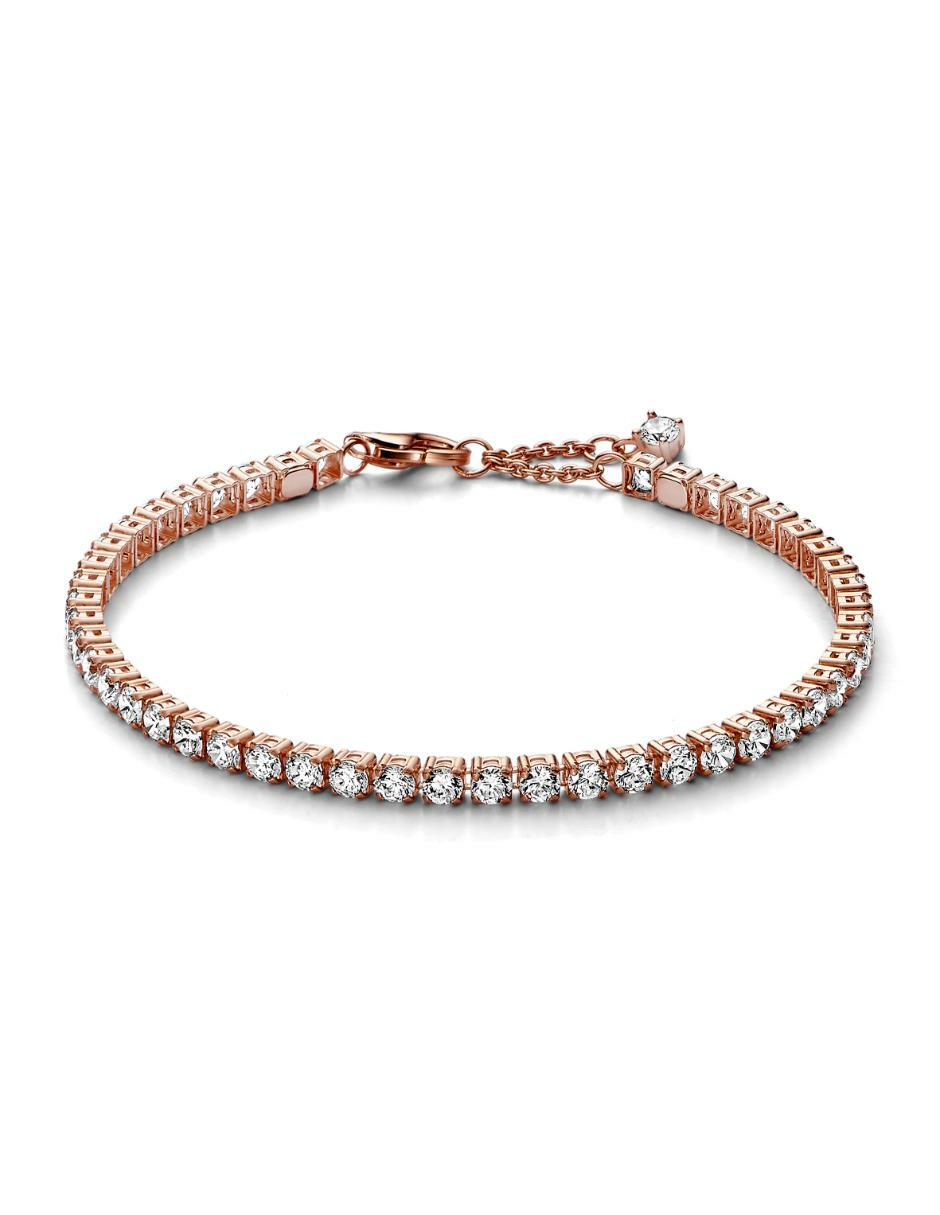 Brazalete de plata P 925 con acabado brillante
