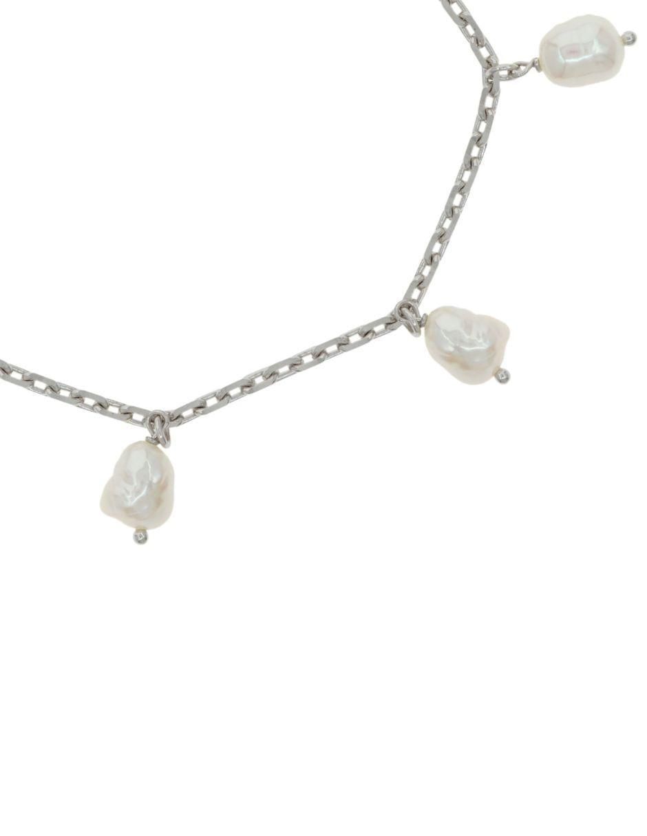Pulsera de plata con perla p 925 Nupcial 2