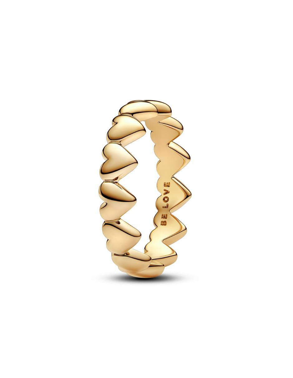 Anillo Moments de plata P 925 con acabado baño de oro