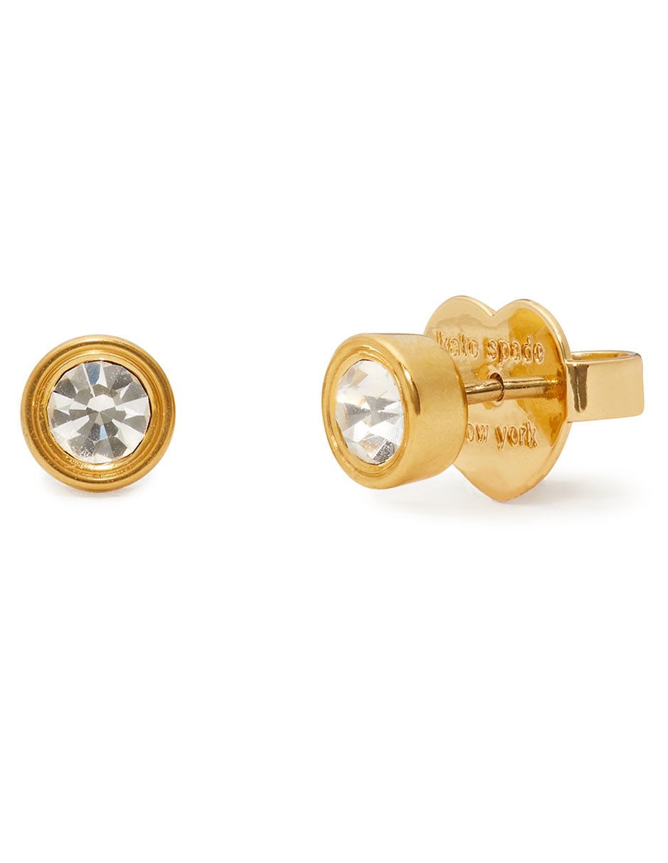 Broqueles circulares con acabado brillante cristal