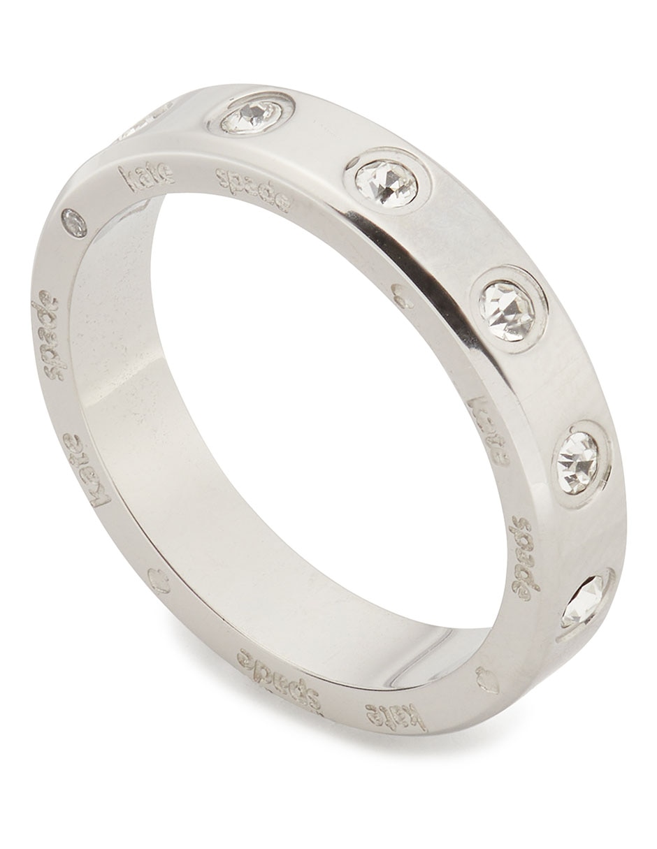 Anillo zirconia cúbica pulido