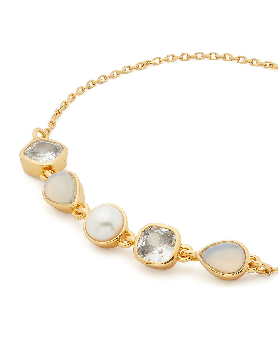 Pulsera Bubbly Bezel con acabado brillante 2