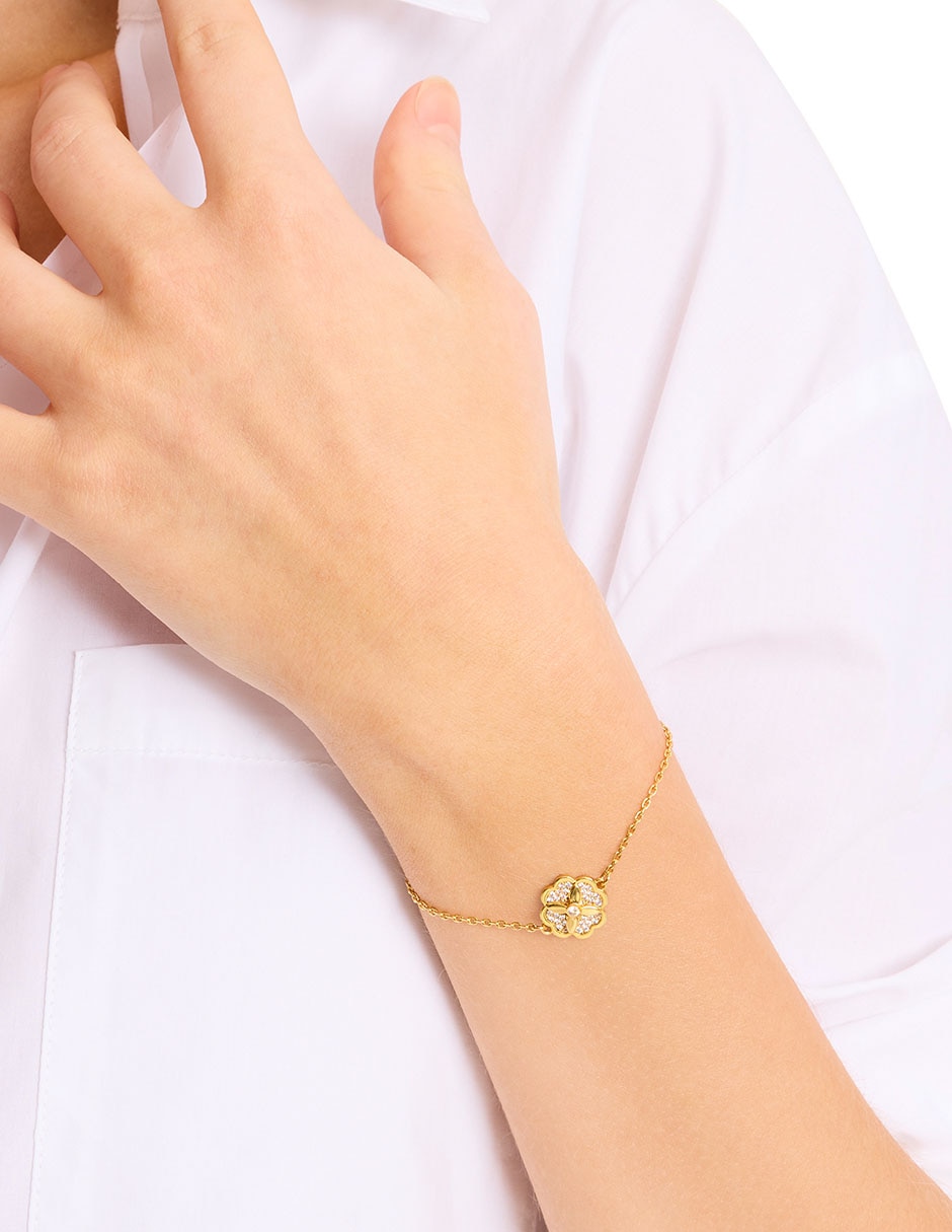 Pulsera Heritage Bloom con acabado brillante 3