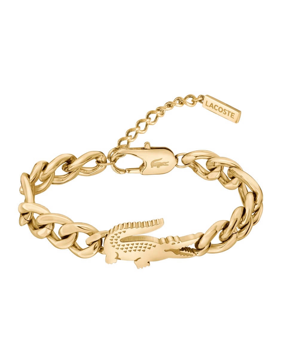 Brazalete Crocodile con acabado pulido