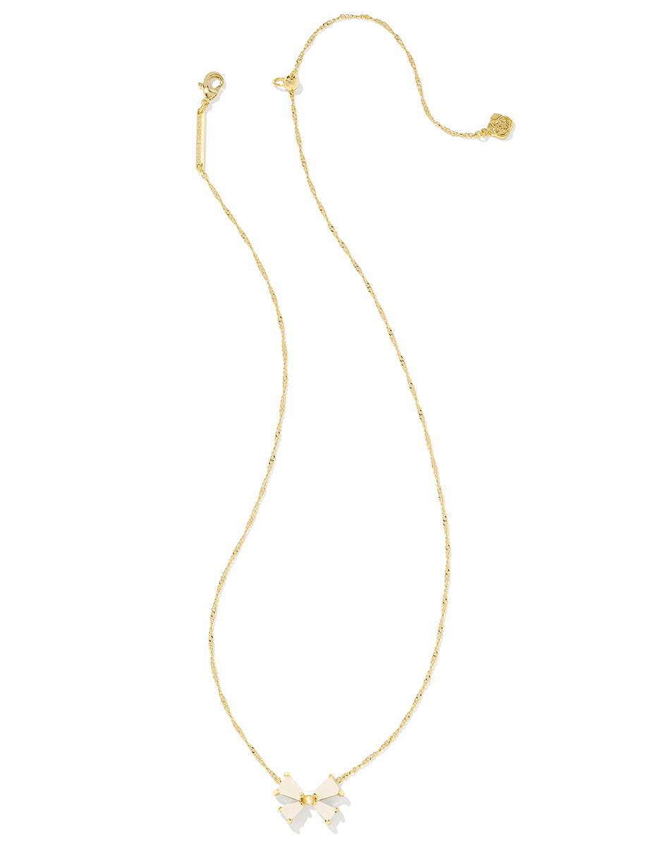Collar de moño de baño de oro 14 K 2