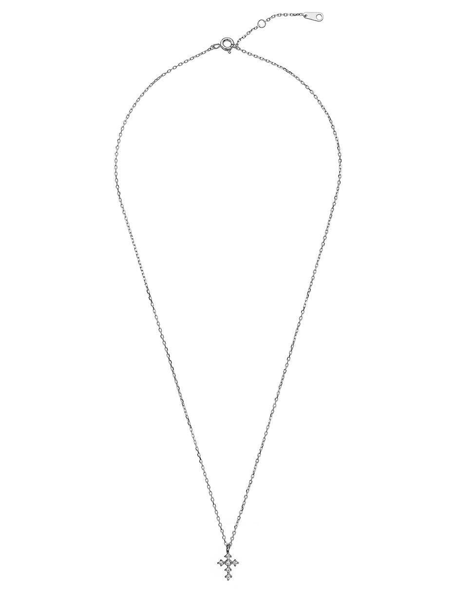 Collar de cruz de plata P 925 2