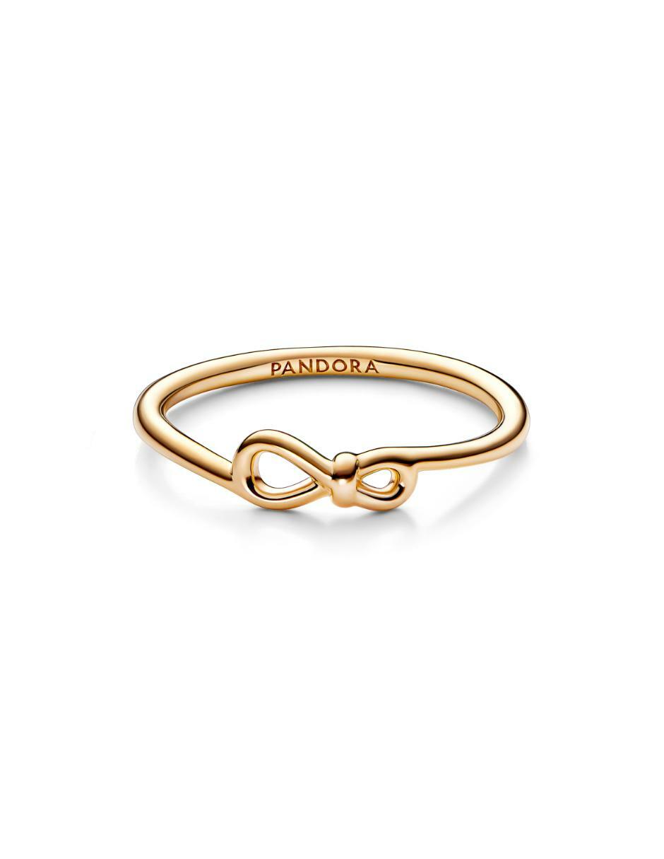 Anillo de infinito Moments de plata P 925 con acabado baño de oro 3