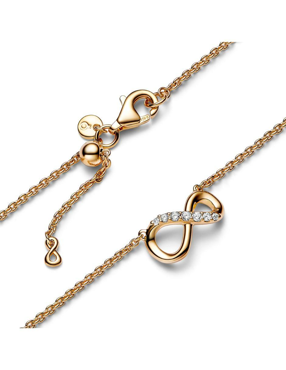 Collar de infinito de plata P 925 2