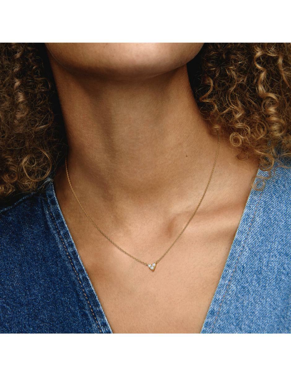 Collar de corazón de plata P 925 2