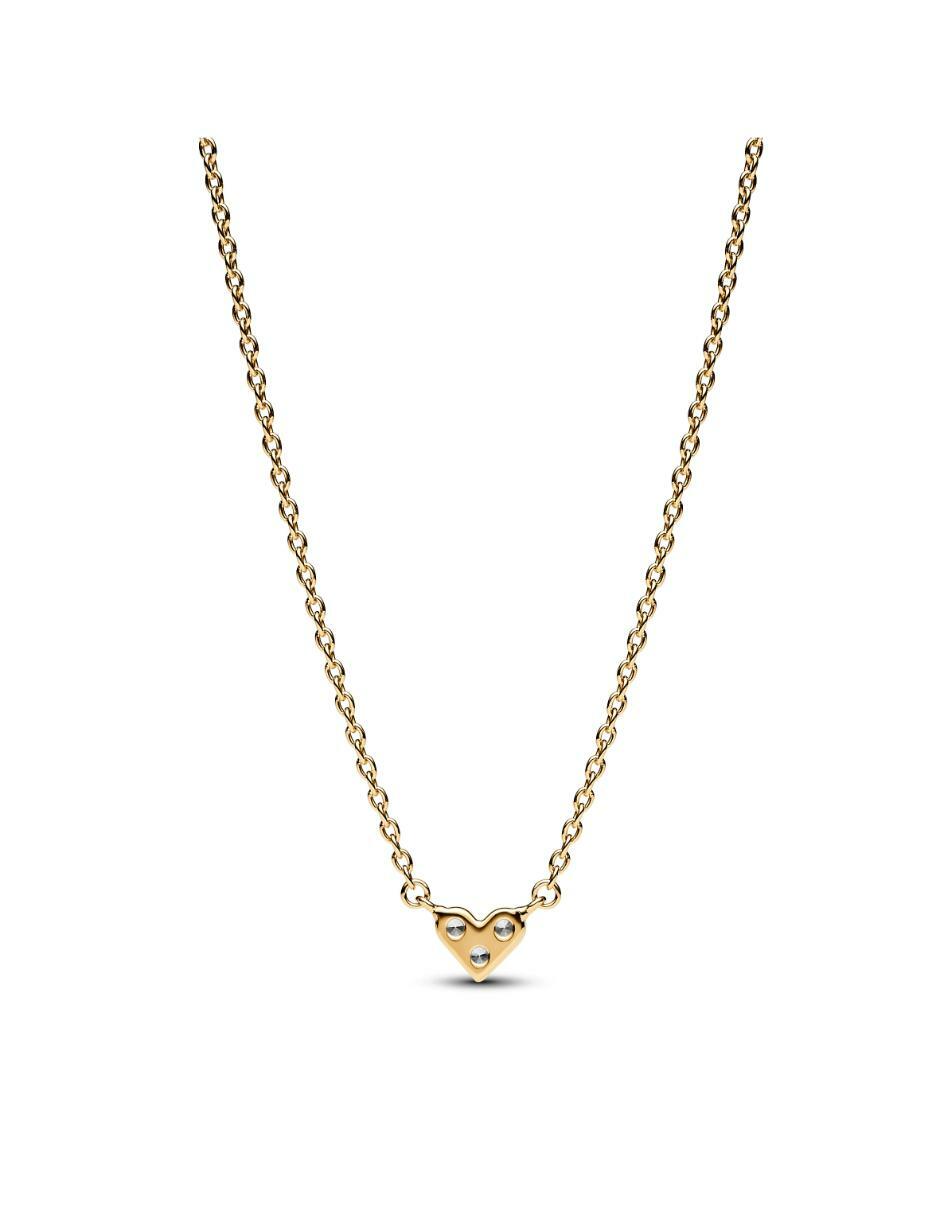 Collar de corazón de plata P 925 3