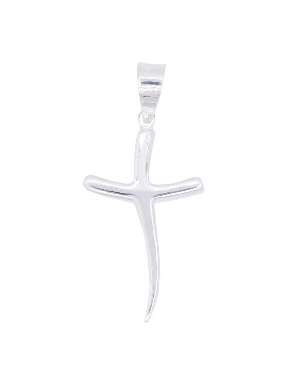 Dije de cruz de plata P 925