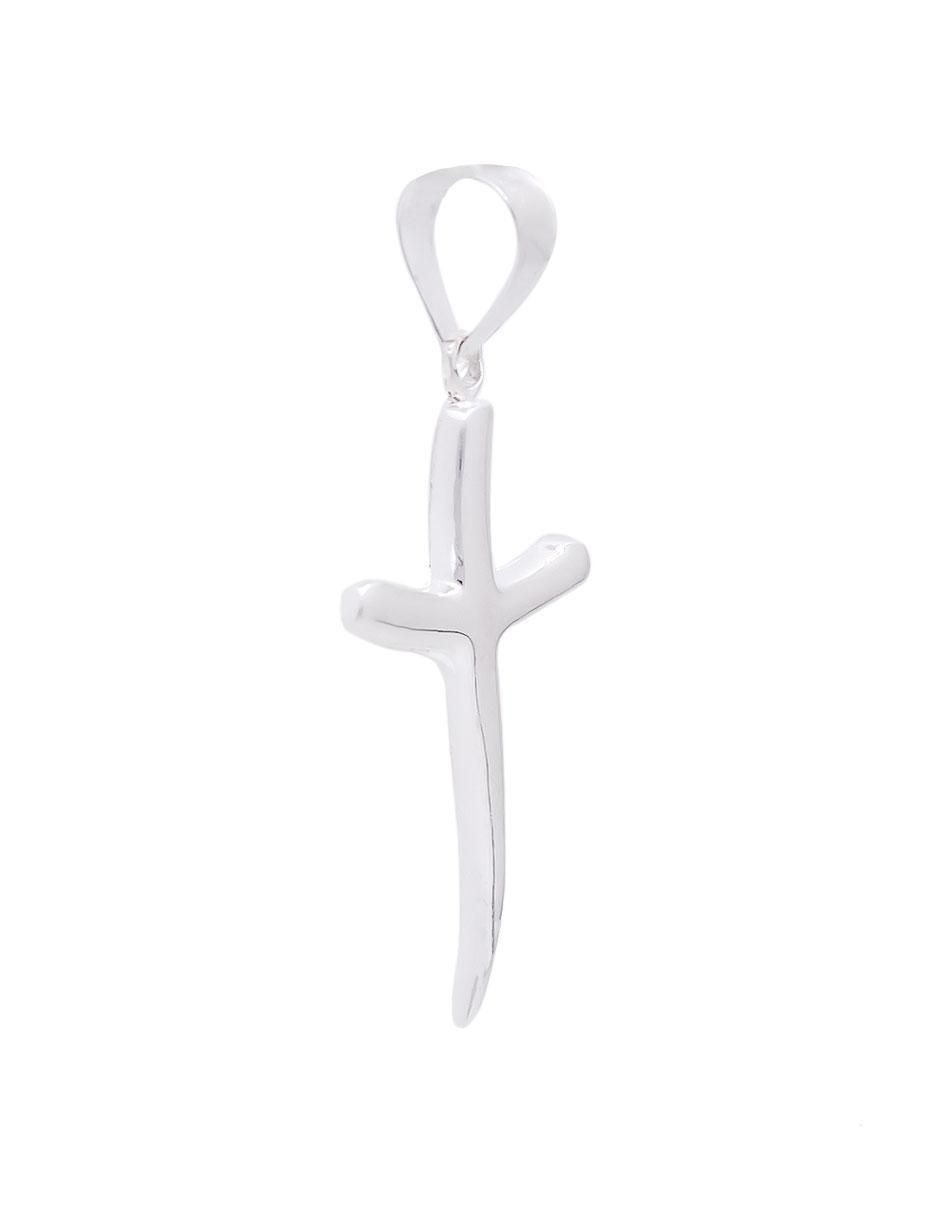 Dije de cruz de plata P 925 2