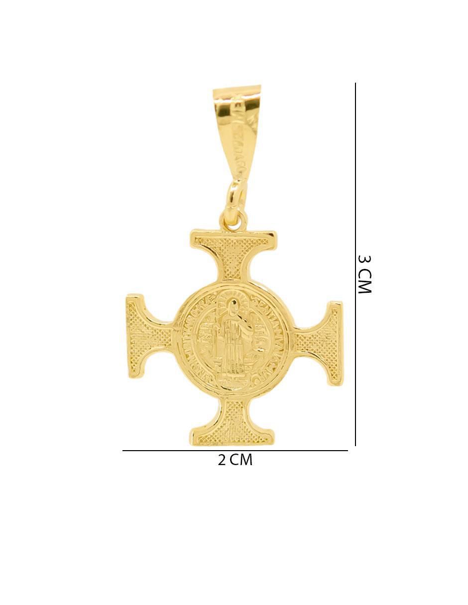 Dije de cruz de plata P 925 4