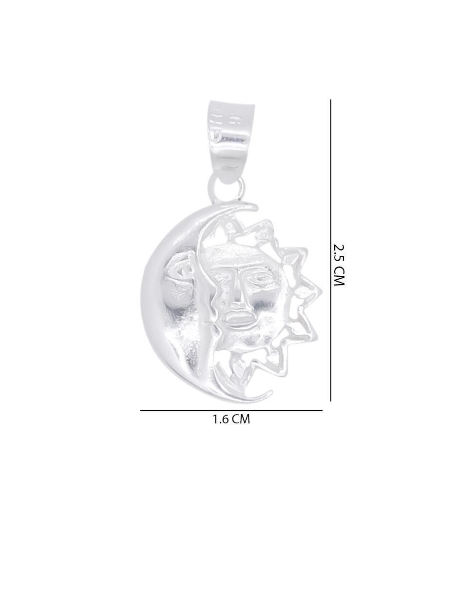 Dije de luna de plata P 925 3