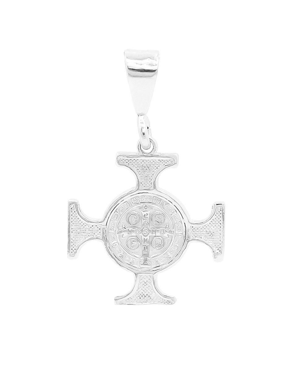 Dije de cruz de plata P 925