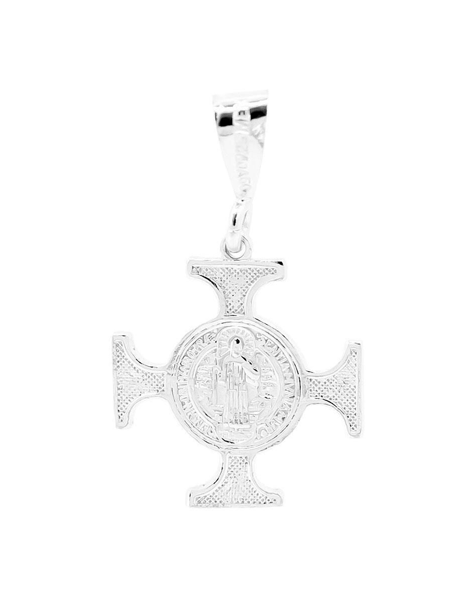 Dije de cruz de plata P 925 2