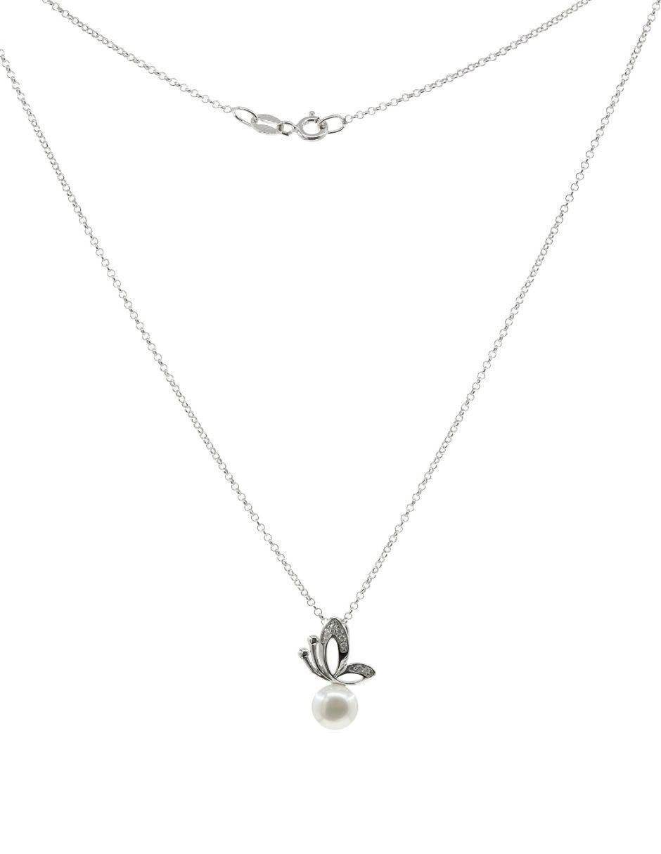 Colgante Y Dije de mariposa nupcial de plata P 925 2