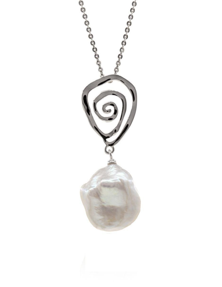 Colgante Y Dije de espiral nupcial de plata P 925 Colgante Y Dije de espiral nupcial de plata P 925