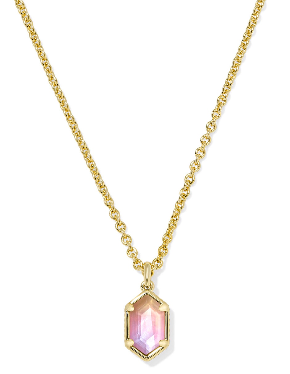 Collar Hallie de baño de oro 14 K