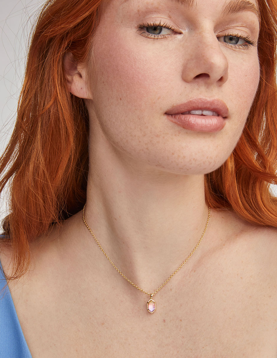 COLLAR HALLIE , KEND, SIN TAMAÑO, DORADO