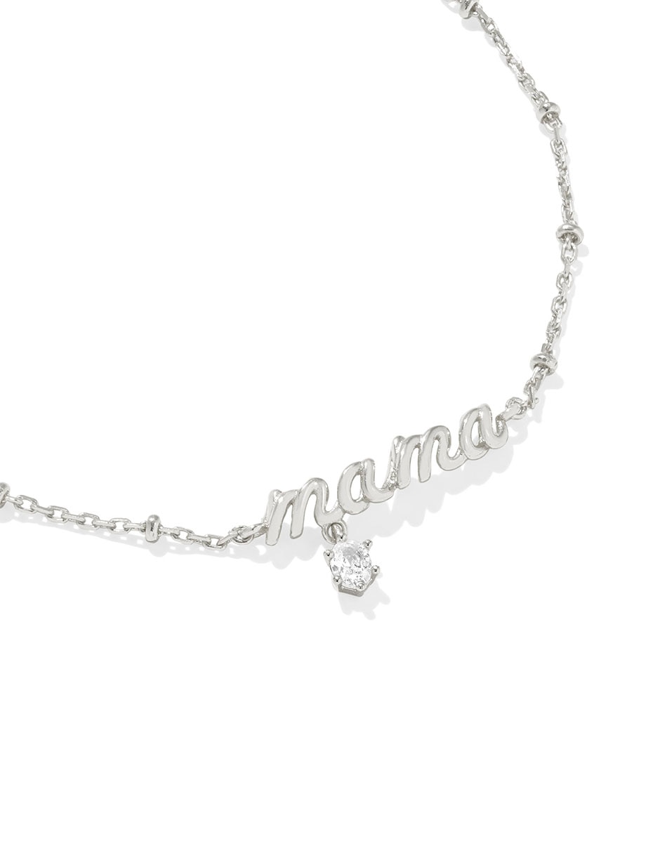 BRAZALETE MAMA, KE, SIN TAMAÑO, PLATEADO
