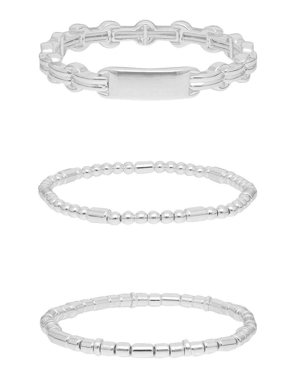 Multi-pulsera con acabado pulido 2