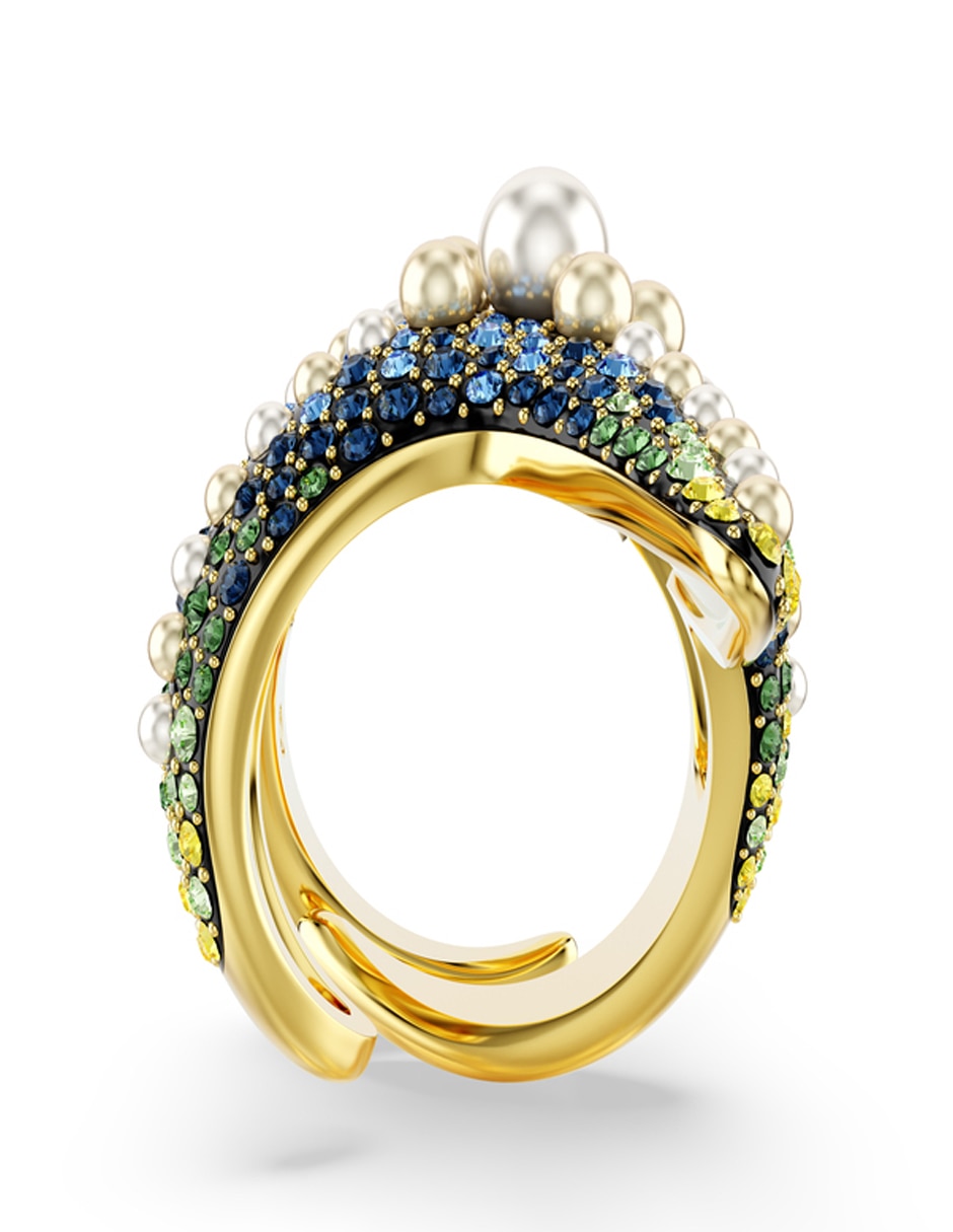 Anillo con gema de estrella Idyllia brillante 3