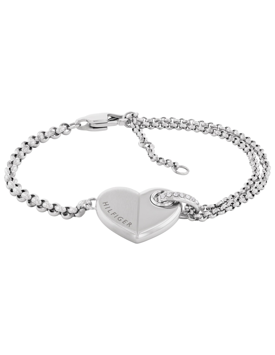 Brazalete con cristal Bold Hearts