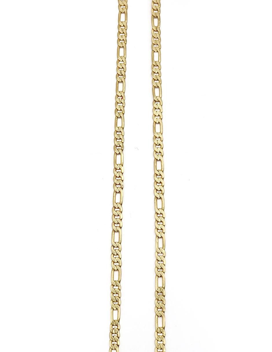 Cadena de eslabones de oro laminado 10 K 3